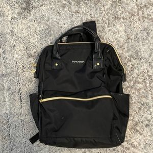 Black backpack
